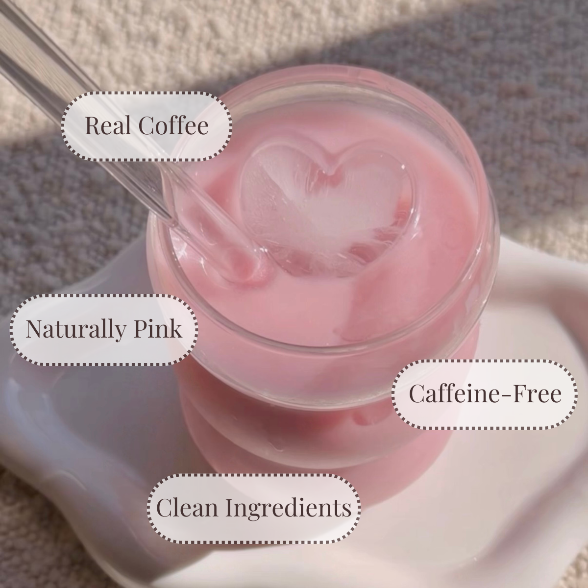 Decaf Pink Latte