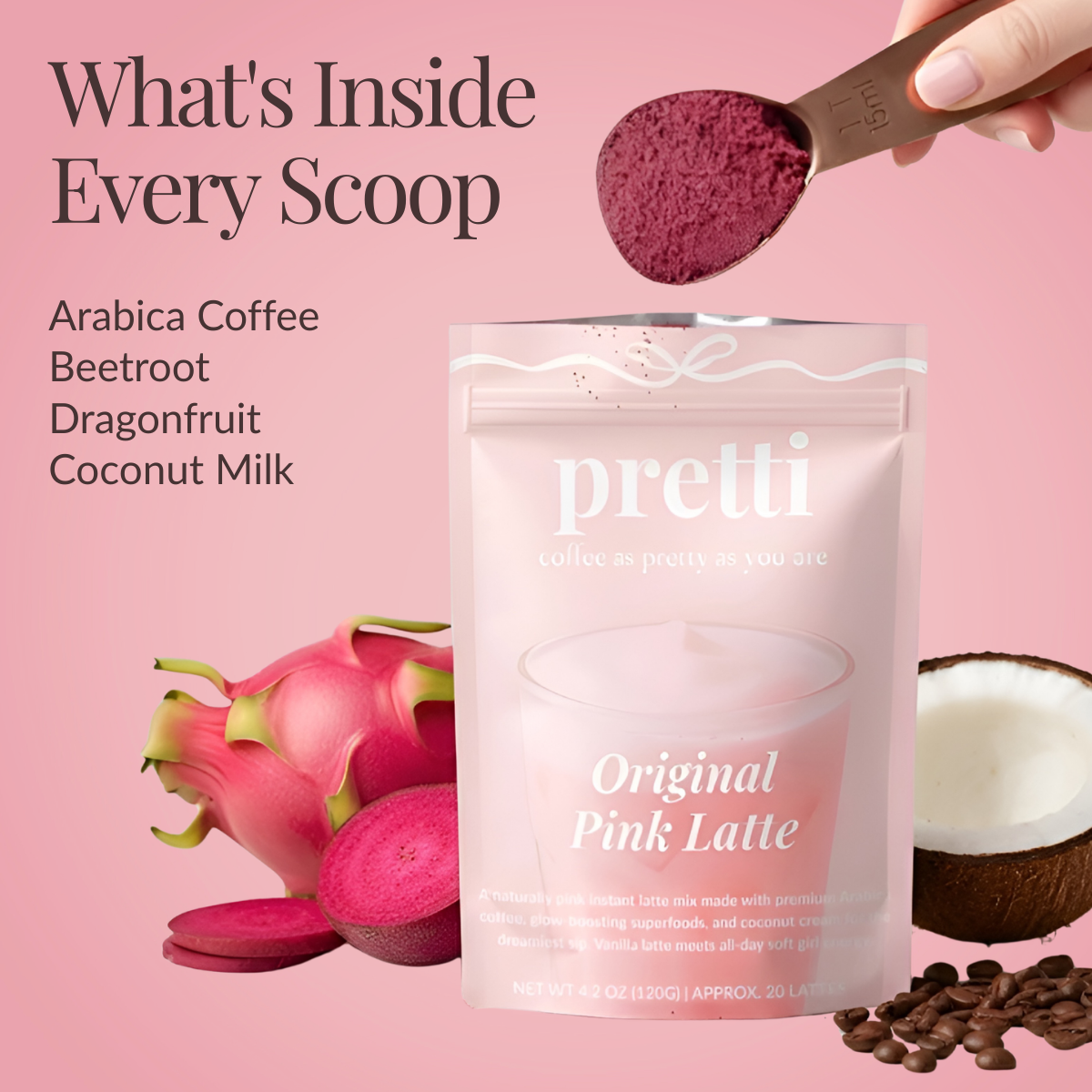 Decaf Pink Latte