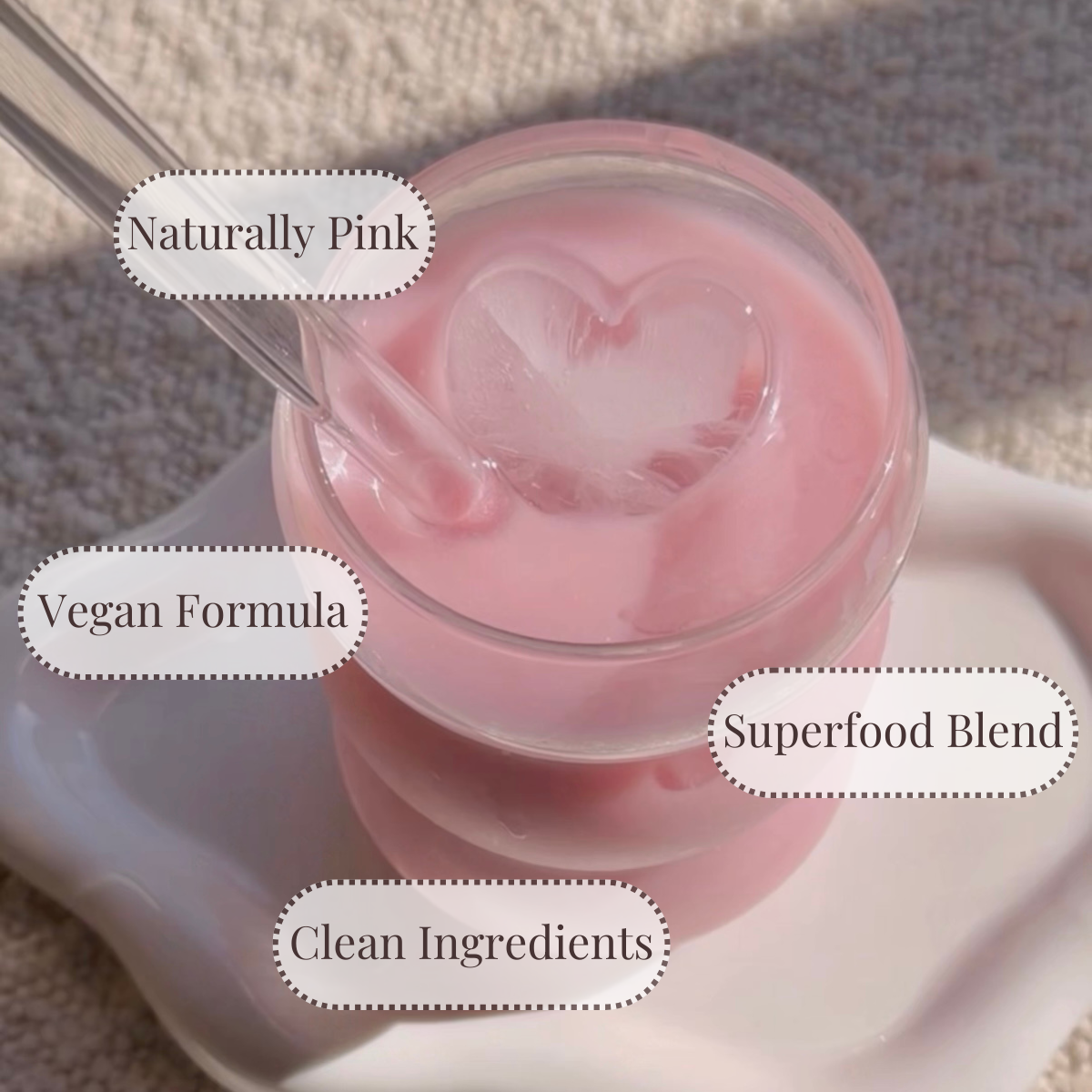 Strawberry Sakura Latte